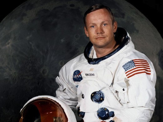 Neil Armstrong, commandant de la mission Apollo 11, en 1969