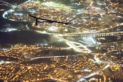 Survol de nuit de Rabat