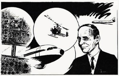 La riche carrière de Jean Dabos résumée en dessin par son ami Jacques Noetinger