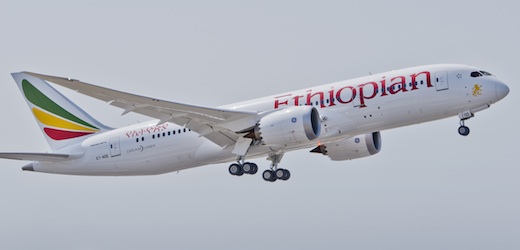 Ethiopian Airlines a commandé 10 Boeing 787 Dreamliner
