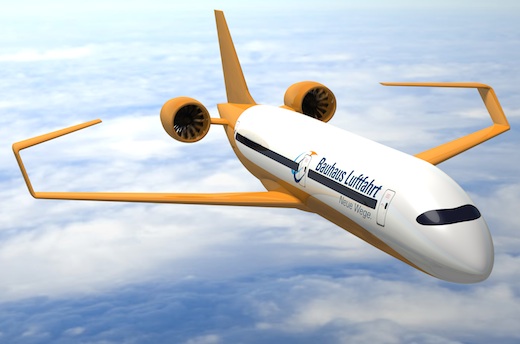 L'aile en C accroît la surface portante sans augmenter l'envergure.