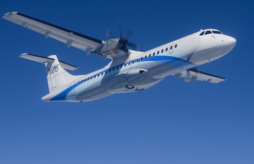 Le constructeur franco-italien ATR a vendu, au total 58 ATR 72-600 au cours du seul mois de décembre 2012.