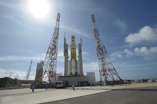 Le pas de tir de Tanégashima