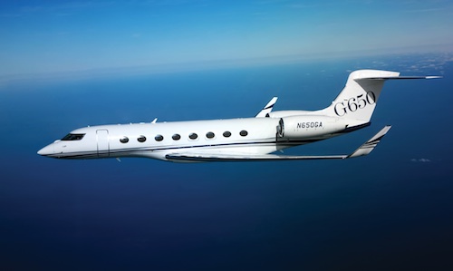 Propulsé par deux réacteurs Rolls-Royce BR725 A1-12, le Gulfstream G650 est le plus rapide des avions civils certifiés avec une vitesse de croisière rapide à Mach 0,925.