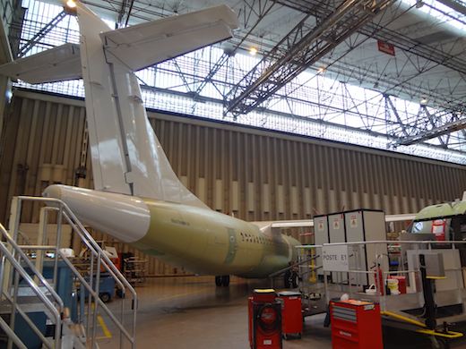 ATR est engagé dans une montée en cadence avec pour objectif d'atteindre 90 avions par an en 2014.