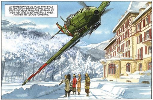 Un nouveau décor pour le faucon du désert…