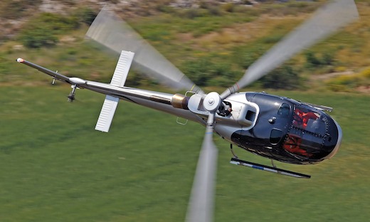 L'AS350 B3e va retrouver sa vitesse maximale habituelle de 155 kt.