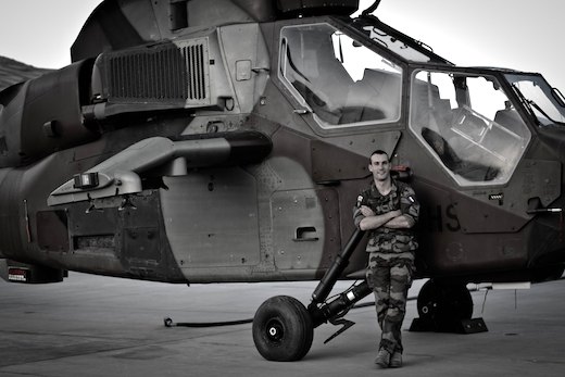 Le capitaine Erbland et son Tigre