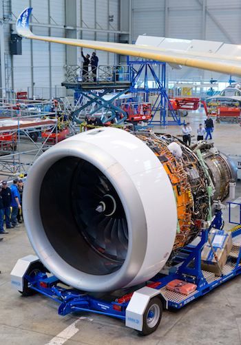 Trent xwb двигатель
