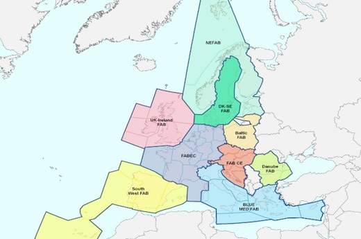 La Commission espère simplifier l'espace aérien grâce à la création de « blocs fonctionnels »... qui tardent à émerger.