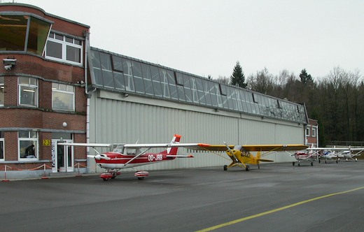 L'aérodrome de Spa-La Sauvenière fermé à tout trafic.
