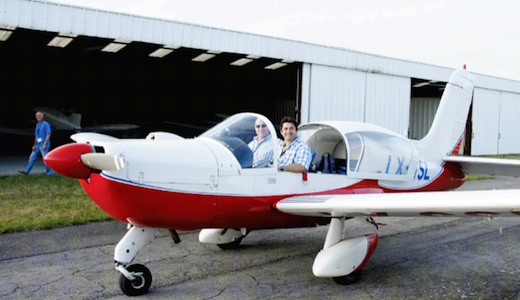 Le Rallye MS 893 A Commodore vendu par la Fondation I comme Icare à l'aéro-club de Bobo-Dioulasso