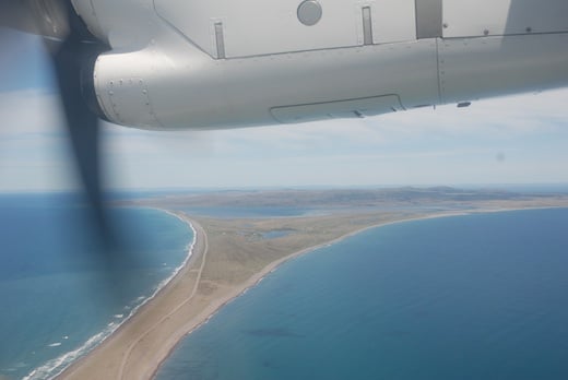 L'archipel de Saint-Pierre-et-Miquelon vu de l'ATR42-500 d'Air Saint-Pierre