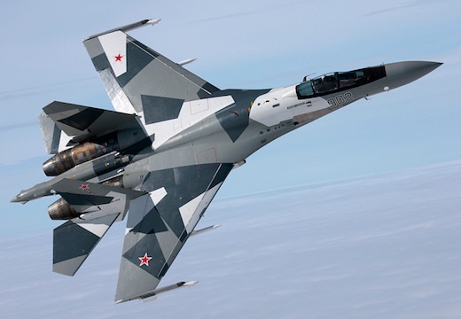 Le SU-35 signe le retour des russes au Bourget