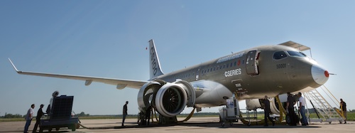 Bombardier CSeries FTV1
