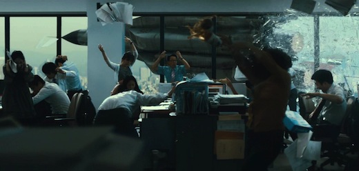 Un duel dans les rues de Séoul... ça décoiffe