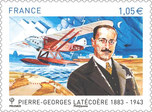 Timbre Pierre-Georges Latécoère