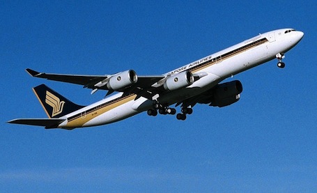 Avec ses A340-500 Singapore Airlines détient le record des vols réguliers non-stop