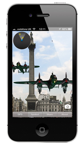 Le Dornier Do17 sur Trafalgar Square