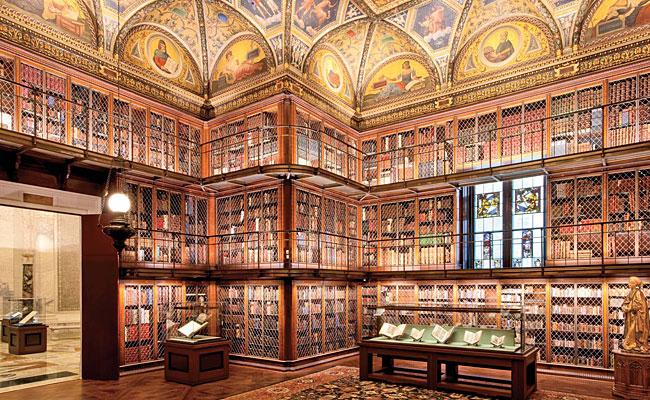 La Morgan Library & Museum de New York, où est exposé le manuscrit original du Petit Prince