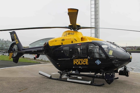 02. Cet Eurocopter EC135 exploité par Bond pour Police Scotland s'est écrasé à Glasgow fin novembre.