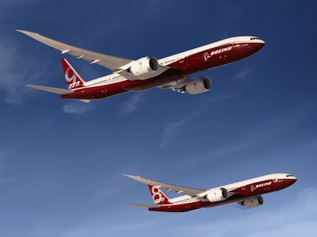 A Dubaï (novembre 2013), Boeing a réussi le lancement du programme 777X