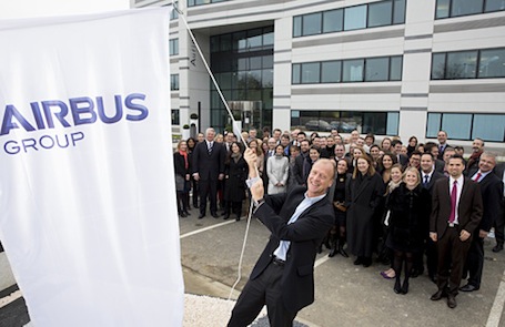 En 2014, le groupe EADS est devenu Airbus Group, sous la présidence de Tom Enders