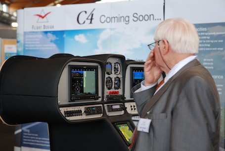 Le C4 de Flight Design sera équipé d’une avionique intégrée extrapolée du G3X tactile de Garmin