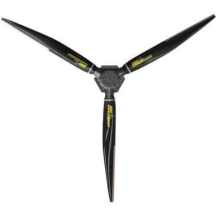 2. L'hélice Flash Back à pas variable de Duc Helices, entièrement en matériaux composites