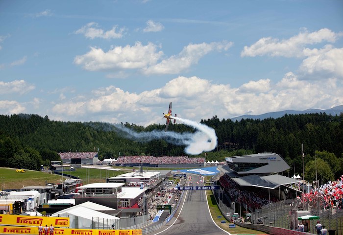 1. Hannes Arch sur le circuit automobile du Spielberg