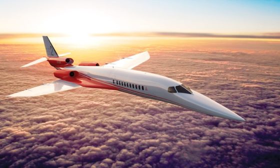 1. L'Aerion AS2, le premier avion d'affaires supersonique dont le premier vol est annoncé pour 2019