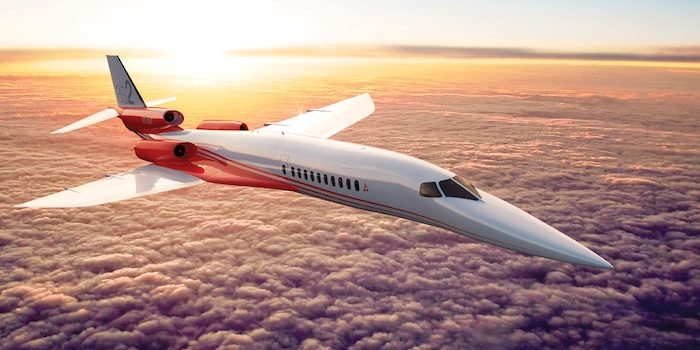 1. L'Aerion AS2, le premier avion d'affaires supersonique dont le premier vol est annoncé pour 2019