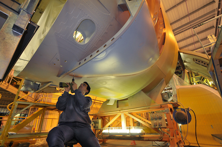 Le carénage ventral de l'A320neo est réalisé par Daher-Socata