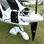 2. Le moteur électrique du Pipistrel WattsUp et ses batteries LiPo facilement acessibles