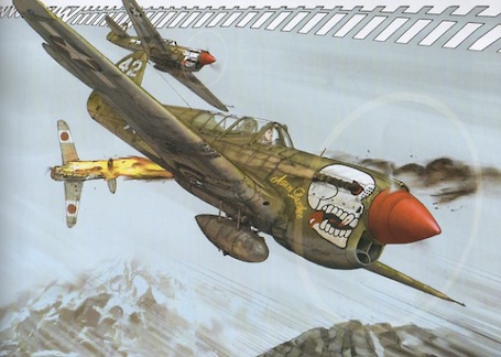 P 40 N. Warhawk 1/32 Eduard - Page 2 Jpg_angel_wings_p40