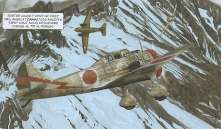 Combats aériens en haute montagne