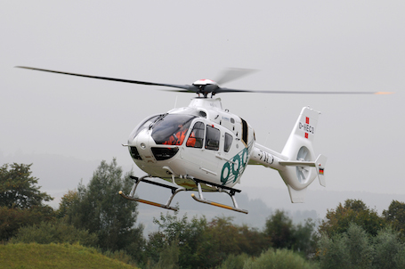 Premier EC135 P2e sanitaire livré à la Chine
