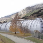 2. Vue extérieure de la très grande soufflerie S1MA de l'ONERA à Modane-Avrieux