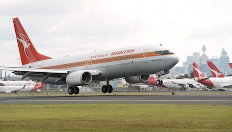 Un kangourou ailé pour fêter les 70 ans du logo de Qantas