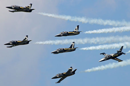 Le premier meeting américain du BJT se déroulera à Lakeland (Floride), base de la patrouille pendant toute sa tournée américaine 2015.