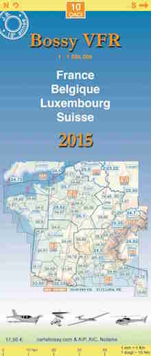 Carte VFR Bossy 2015