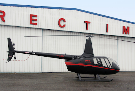 Le premier hélicoptère turbine R66 de Robinson immatriculé en France