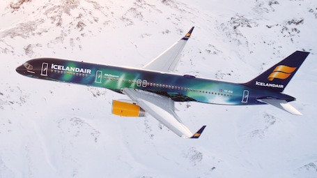 Le Boeing 757 Hekla Aurora d'Icelandair