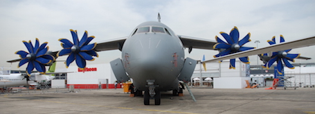 L'AN-70 au salon du Bourget 2013