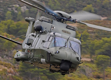 NH90TTH des forces aériennes belges