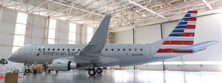 American Airlines a commandé au total 150 E175 (dont 90 options) qui seront exploités sous les couleurs de ses filiales régionales