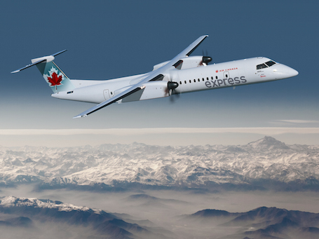 Les Q400 NextGen seront exploités par Jazz pour le compte d'Air Canada Express