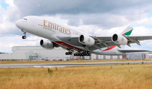 Emirates exploite actuellement 59 A380