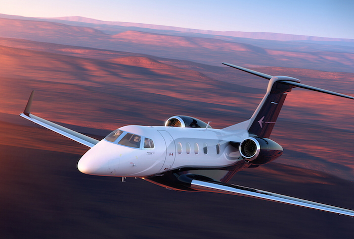 Le Phenom 300 d'Embraer est en tête des livraisons d'avions d'affaires dans le monde