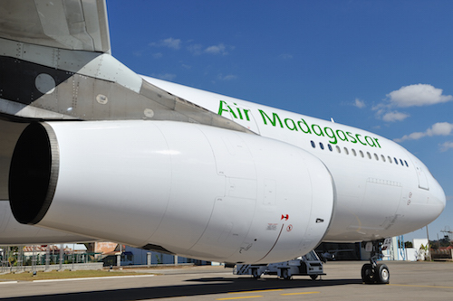 La ligne sera opérée 2 fois par semaine en A340-300 aux couleurs d’Air Madagascar avec une capacité totale de 275 sièges.